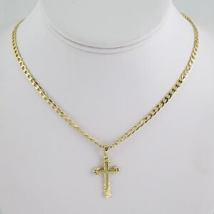 SET1549 Cadenas & Colgantes - Chain - Pendants - Plain - 14K Real Color - 3mmX60cm