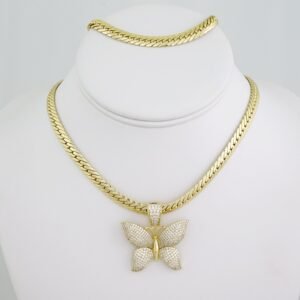SET1556 Gargantilla & Pulsera - Choker - Bracelet - 14K Real Color - Zircon Stone
