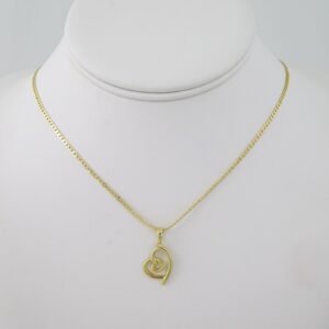 SET1583 Cadenas & Colgantes - Chain - Pendants - Plain - 14K Real Color - 2mmX50cm