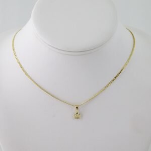 SET1584 Cadenas & Colgantes - Chain - Pendants - Plain - 14K Real Color - 2mmX50cm