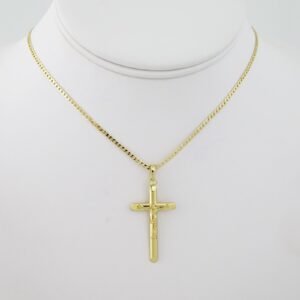 SET1587 Cadenas & Colgantes - Chain - Pendants - Plain - 14K Real Color - 2mmX50cm
