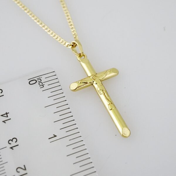 SET1587 Cadenas & Colgantes - Chain - Pendants - Plain - 14K Real Color - 2mmX50cm - Image 3