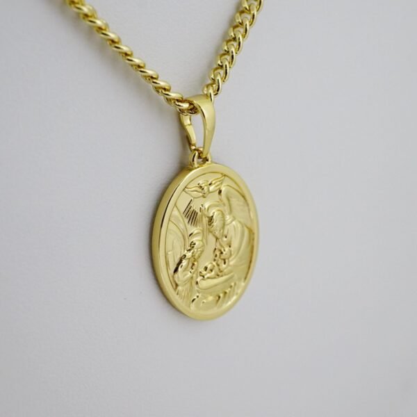 SET1614 Cadenas & Colgantes - Chain - Pendants - Plain - 14K Real Color - 3mmX60cm - Image 2