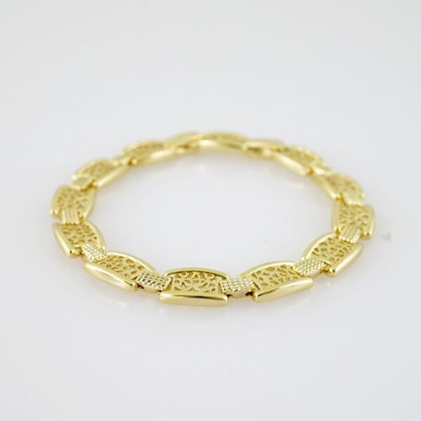 B1465 Bracelet - Pulseras - Zircon Stone - 14K Real Color - Image 2
