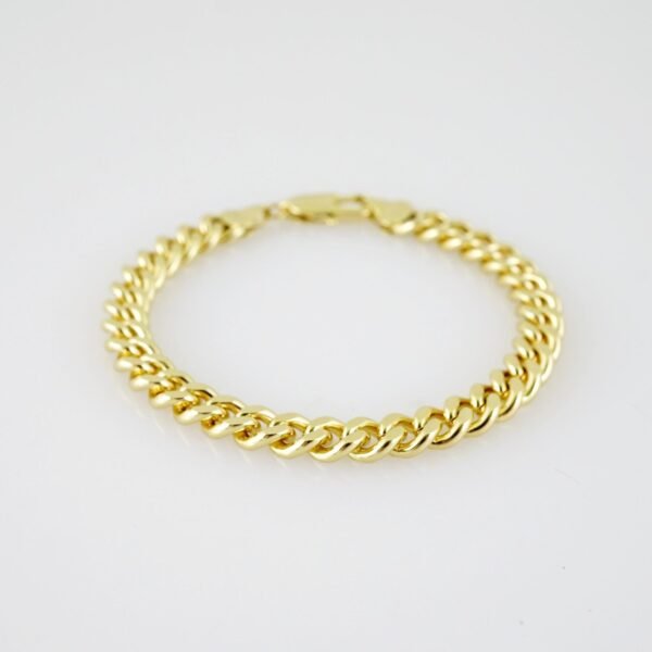 B1466 Bracelet - Pulseras - Plain - 14K Real Color - Image 2