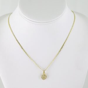 SET1622 Cadenas & Colgantes - Chain - Pendants - Plain - 14K Real Color - 2mmX50cm