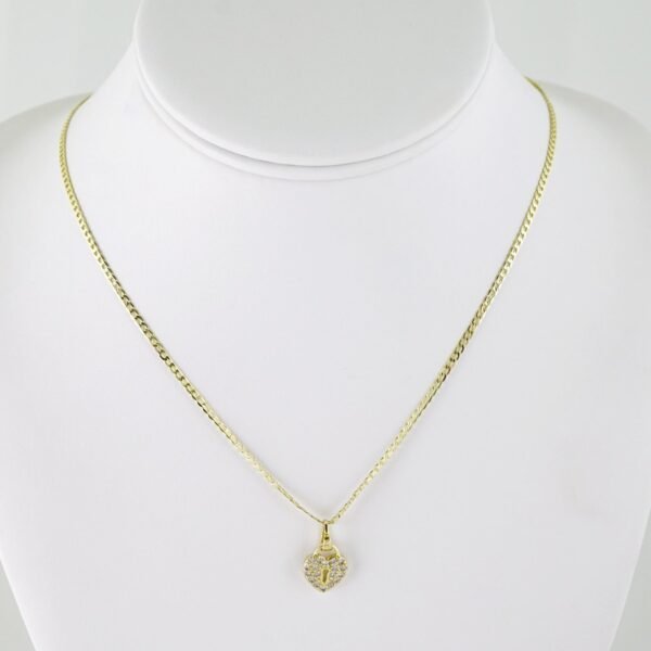 SET1622 Cadenas & Colgantes - Chain - Pendants - Plain - 14K Real Color - 2mmX50cm