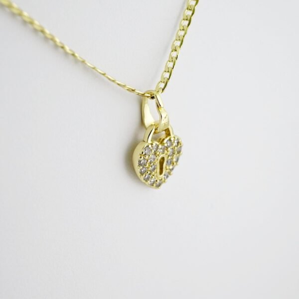 SET1622 Cadenas & Colgantes - Chain - Pendants - Plain - 14K Real Color - 2mmX50cm - Image 2