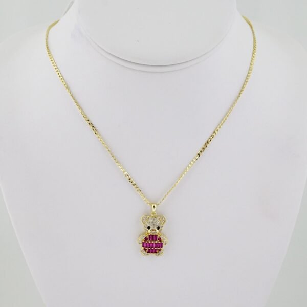 SET1601 Cadenas & Colgantes - Chain - Pendants - Plain - 14K Real Color - 2mmX50cm