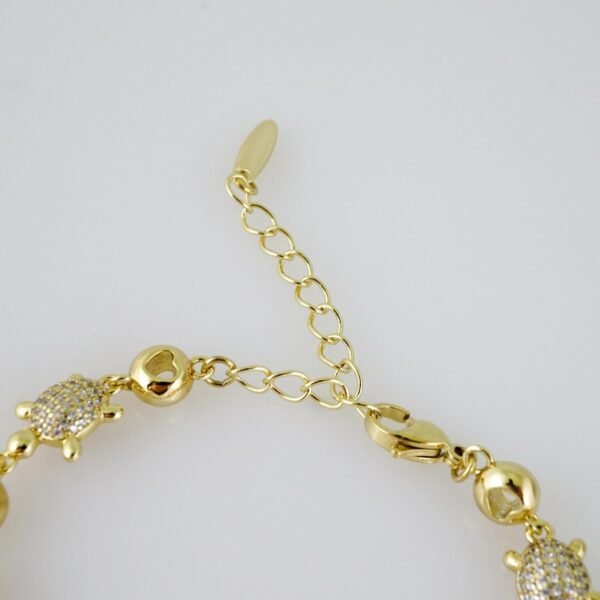 B1468 Bracelet - Pulseras - Zircon Stone - 14K Real Color - Image 3