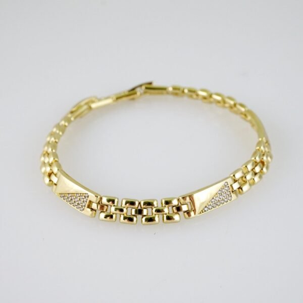 B1472 Bracelet - Pulseras - Zircon Stone - 14K Real Color - Image 2