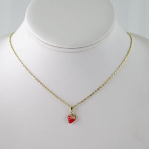 SET1641 Cadenas & Colgantes - Chain - Pendants - Zircon Stone - 14K Real Color - 2mmX45cm
