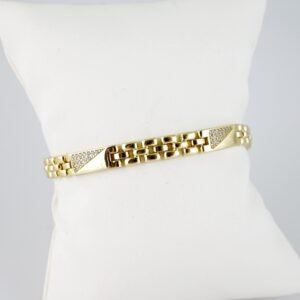 B1478 Bracelet - Pulseras - Zircon Stone - 14K Real Color