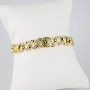 B1481 Bracelet - Pulseras - Zircon Stone - 14K Real Color