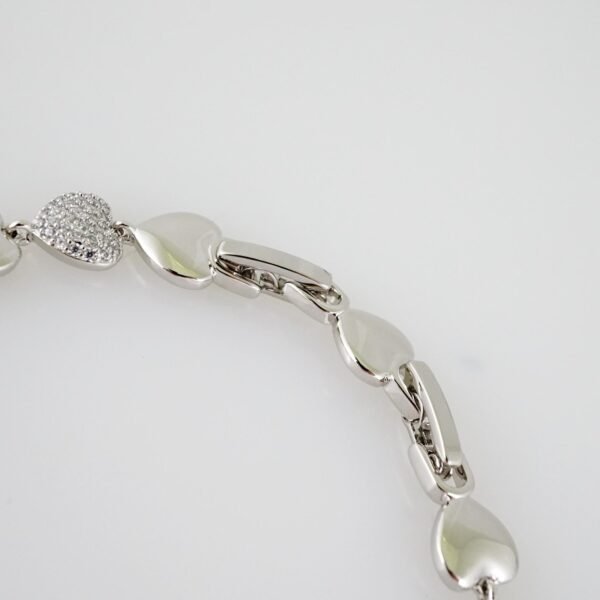 B1483 Bracelet - Pulseras - Zircon Stone - Silver Color - Image 3