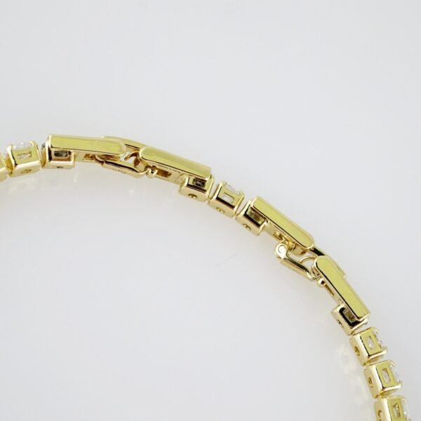 B1487 Bracelet - Pulseras - Zircon Stone - 14K Real Color - Image 3