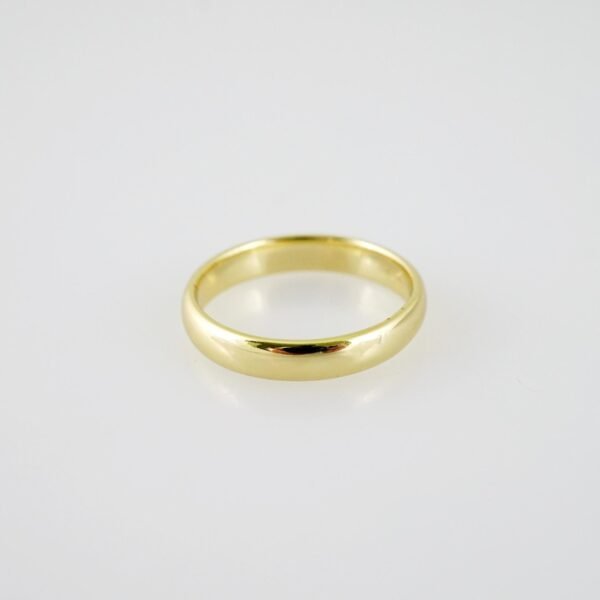 R717 RING - ANILLO - Plain - 14K Real Color