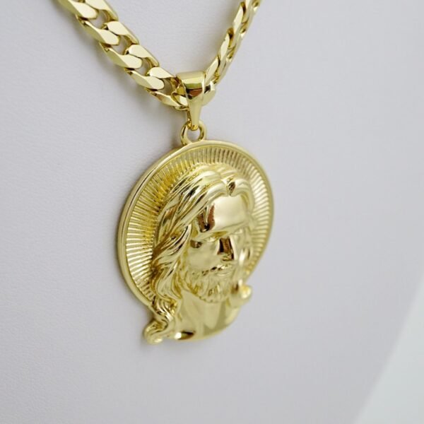 SET1696 Cadenas & Colgantes - Chain - Pendants -  14K Real Color - Zircon Stone - 6mmX60cm - Image 2