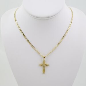 SET1698   Cadenas & Colgantes - Chain - Pendants -  14K Real Color - Zircon Stone - 3mmX60cm