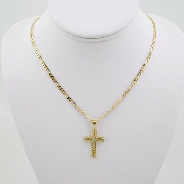 SET1698   Cadenas & Colgantes - Chain - Pendants -  14K Real Color - Zircon Stone - 3mmX60cm