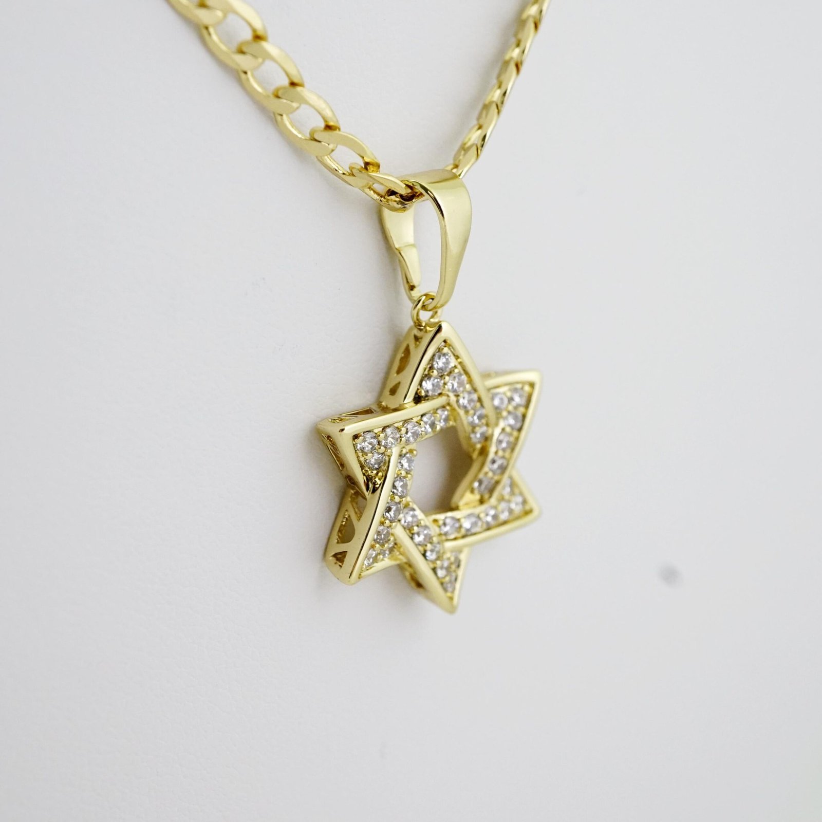 SET1702 Cadenas & Colgantes - Chain - Pendants - Zircon Stone - 14K Real Color - 3mmX45cm - Image 2