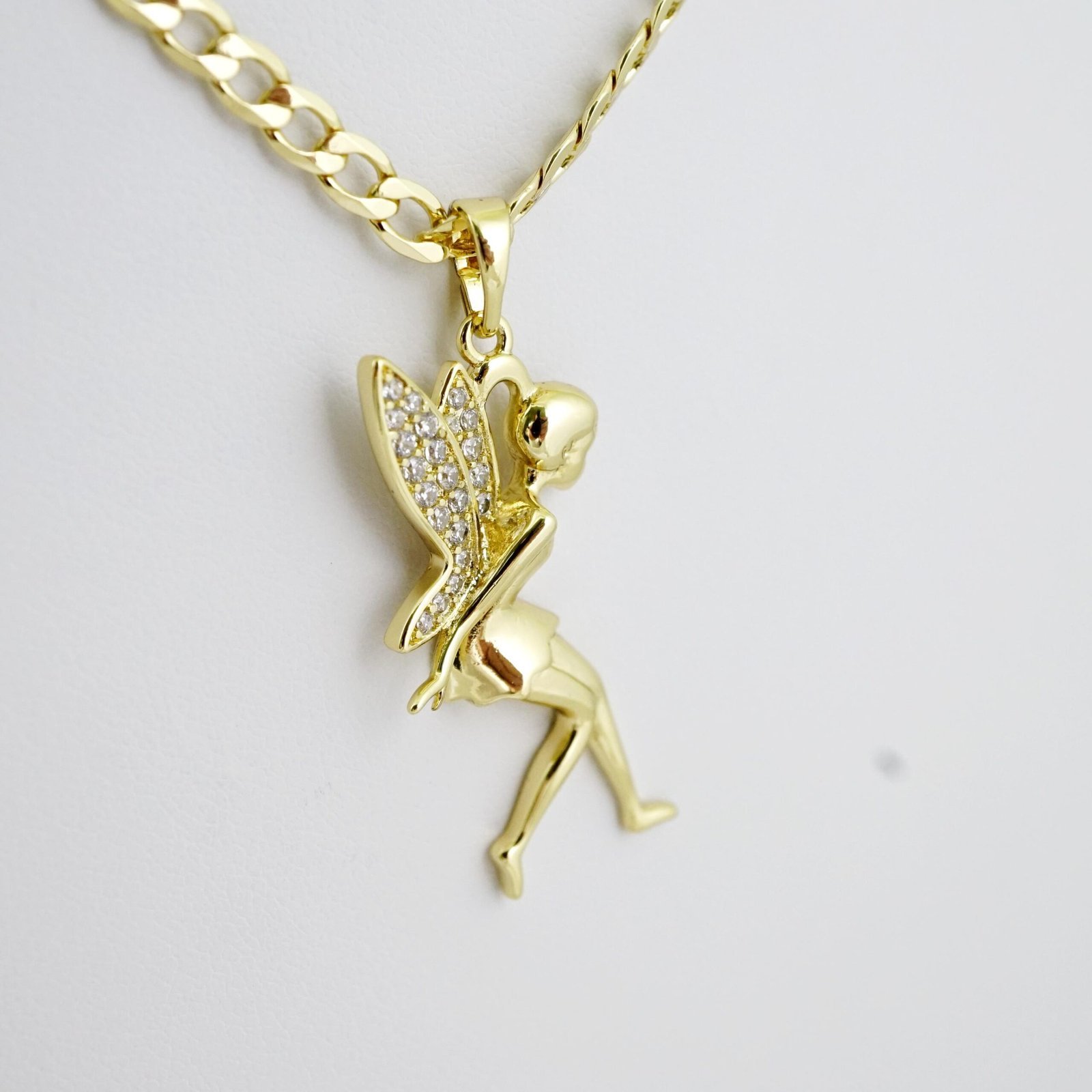 SET1708 Cadenas & Colgantes - Chain - Pendants - Zircon Stone - 14K Real Color - 3mmX45cm - Image 2