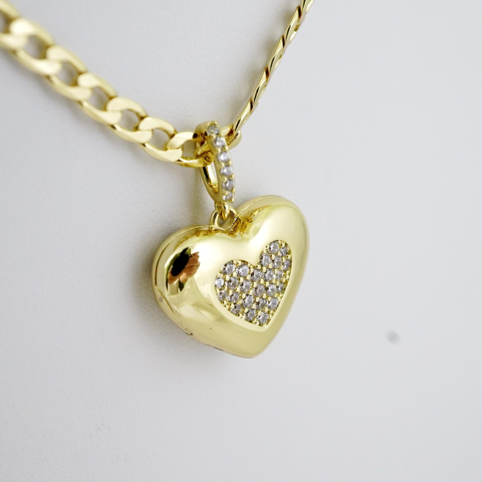 SET1713 Cadenas & Colgantes - Chain - Pendants - Zircon Stone - 14K Real Color - 3mmX45cm - Image 2