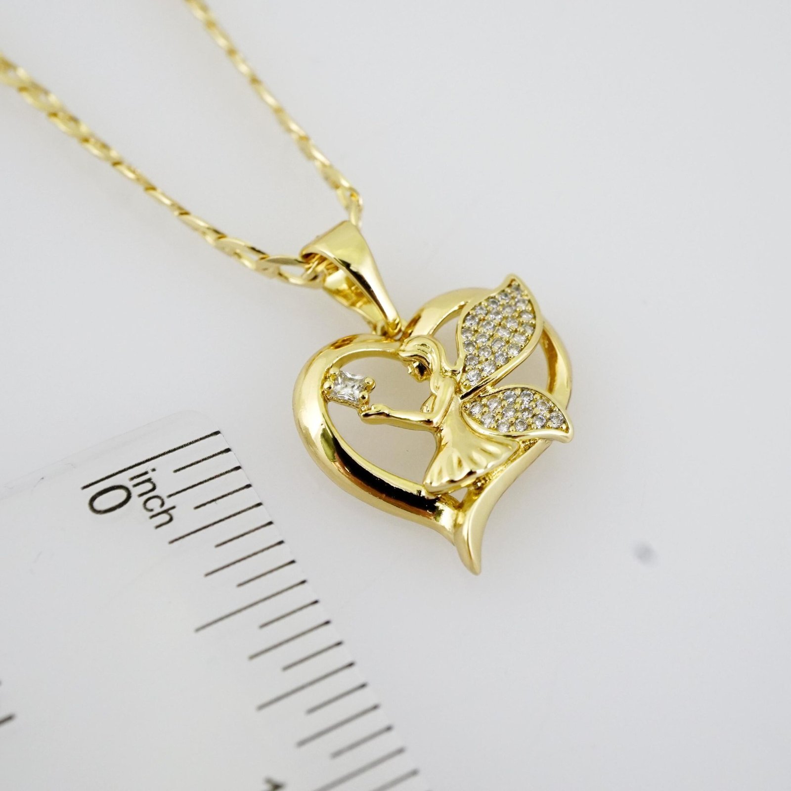 SET1715 Cadenas & Colgantes - Chain - Pendants - Zircon Stone - 14K Real Color - 3mmX45cm - Image 3