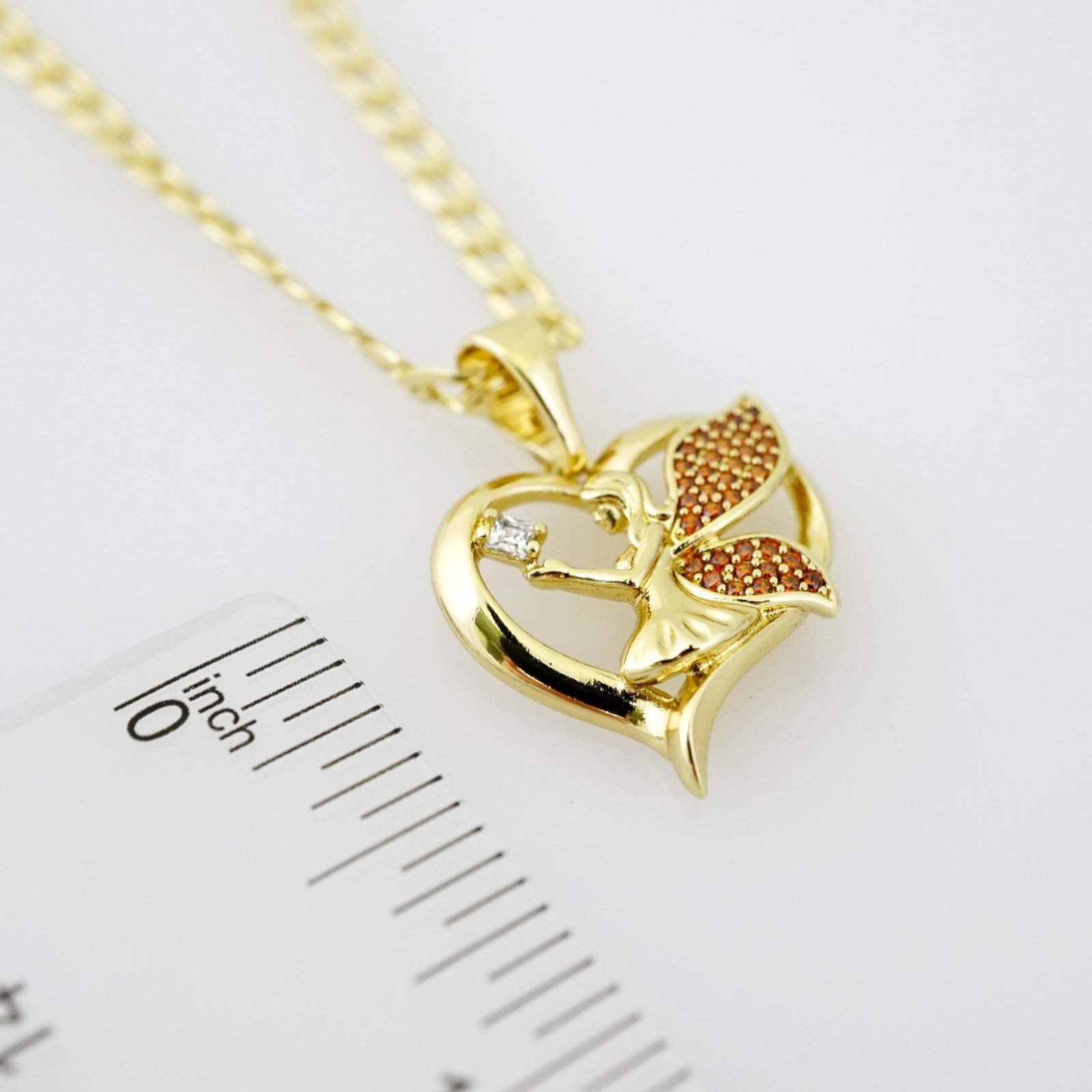 SET1716 Cadenas & Colgantes - Chain - Pendants - Zircon Stone - 14K Real Color - 3mmX45cm - Image 3