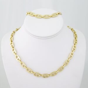 SET1514 Gargantilla - Choker - Plain - Zircon Stone