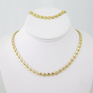 SET1513 Gargantilla - Choker - Plain - Zircon Stone